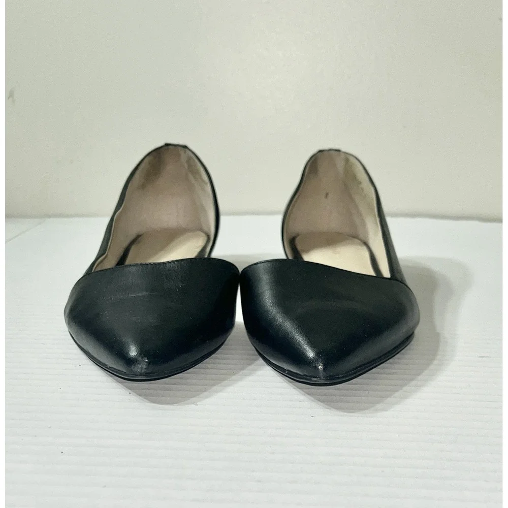 Cole Haan Flats Women's 6 Black Bambra Skimmer D'orsay‎ Professional Classic